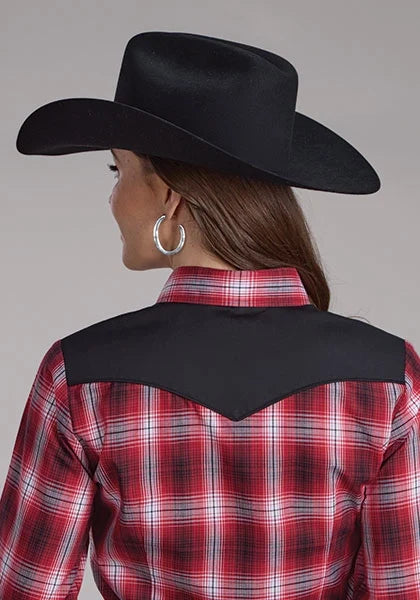 Roper 2131 Fancy Yoke (Red) - Women's Western Shirt