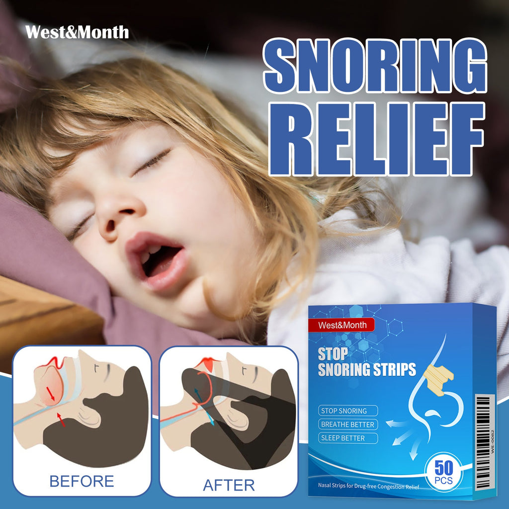 Stop Snoring Strips, Anti-snoring Dredging Respiratory Tract Anti-snoring Stop Patch Care
