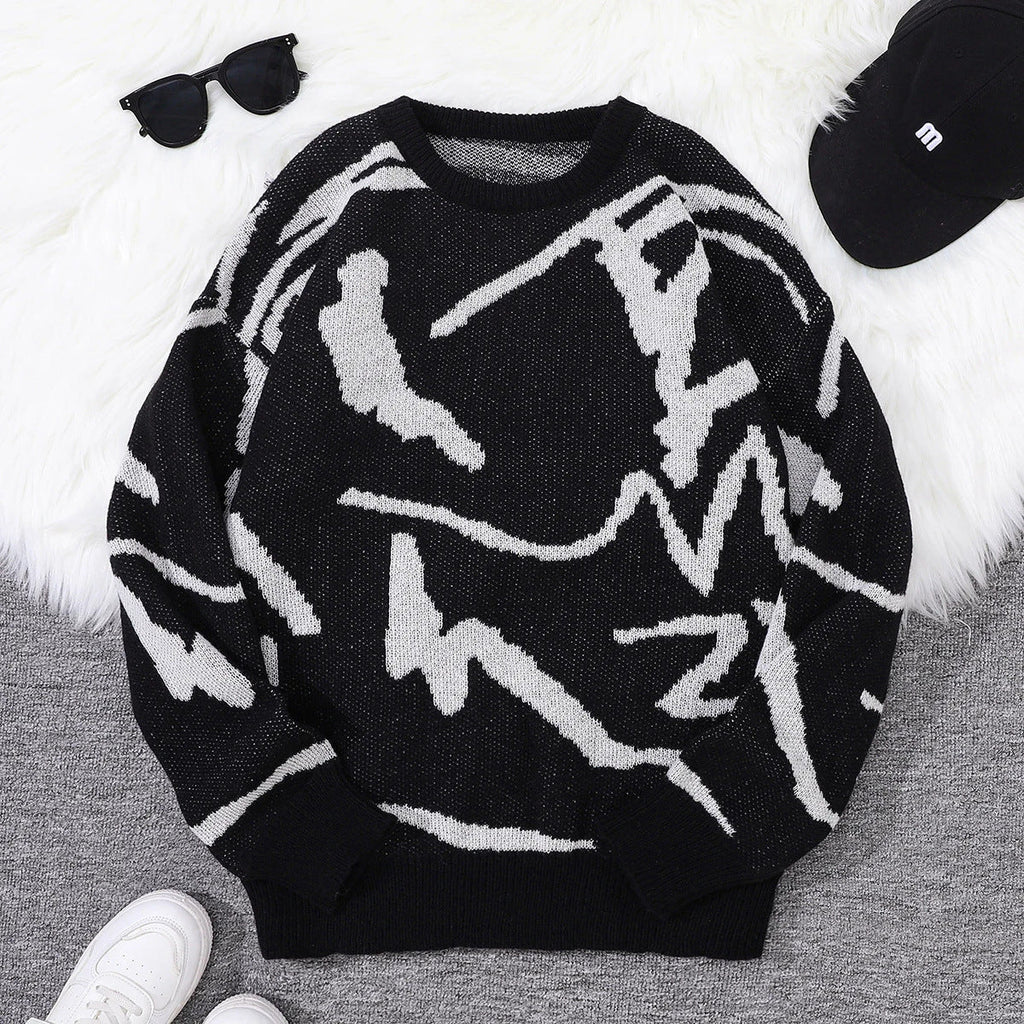Simple Chunky-knit Hoodie For Men And Women