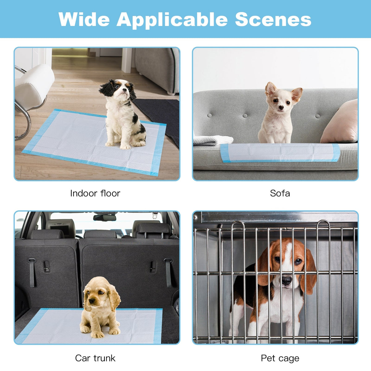 150 pieces 30 x 30 Inch Pet Wee Pee Piddle Pad