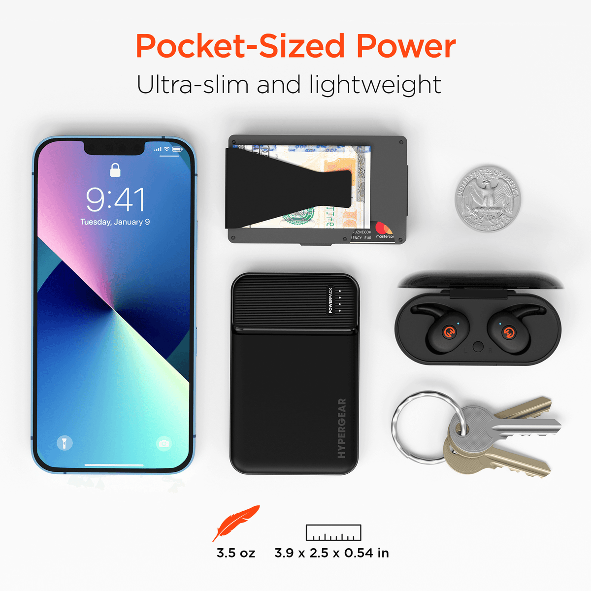 HyperGear 5000mAh PD20W PowerPack Mini