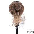 Synthetic Messy Curly Claw Hair Bun Chignon Hair Extensions Scrunchy Fake False Hair With Tail for Women Hairpieces