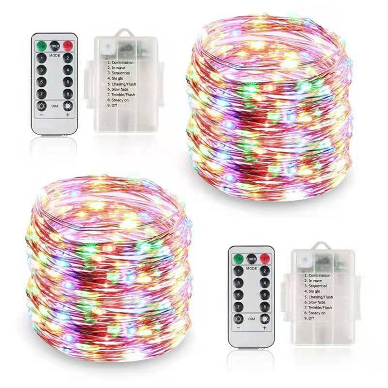 Three A Battery Box Type Copper Wire String Light