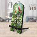 Cardinals Appear When Angels Are Near Cell Phone Stand Inspirational Decor Wood Mobile Tablet Holder Charging Station Organizer - 892086-DG