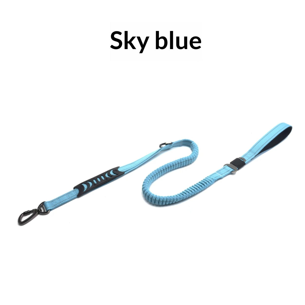 Elastic Anti-Pull Dog Leash — Stretchable Denim Style Safety Leash