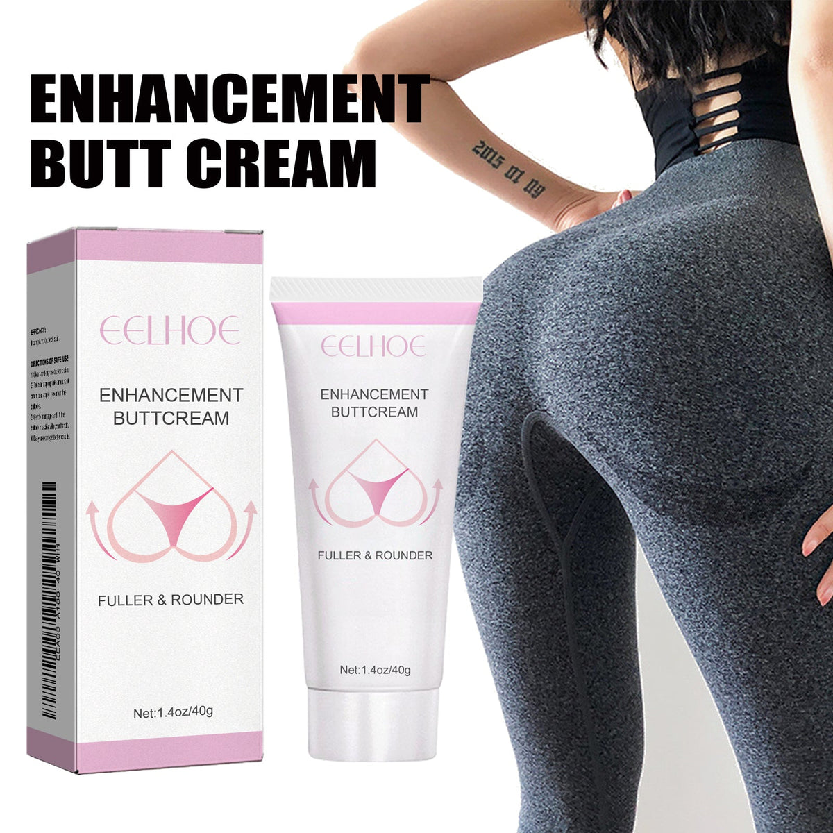 Backside Volumizing Cream, Backside Massage Firming And Firming Skin With Peach Backside Volumizing Cream