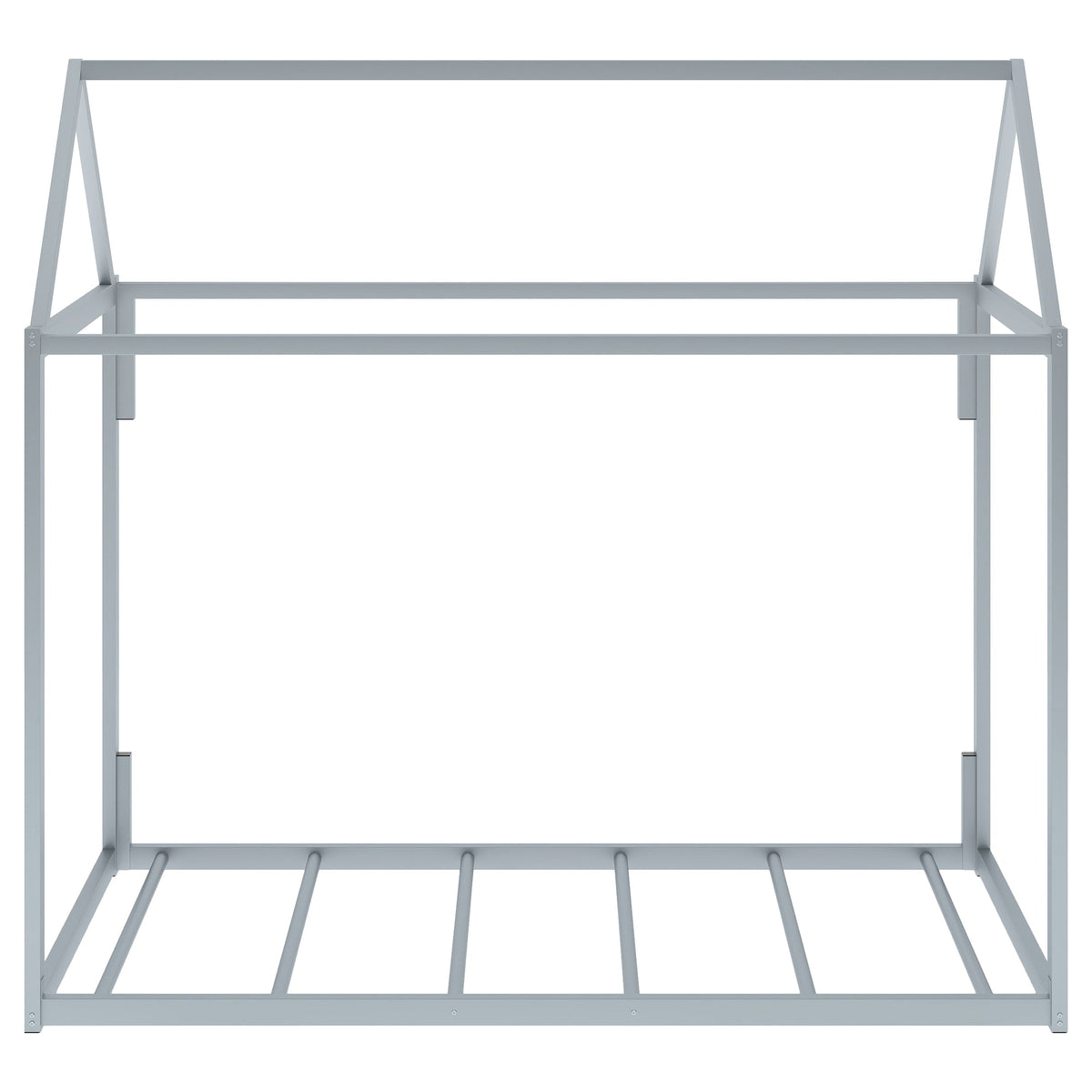 Metal House Shape Platform Bed twin