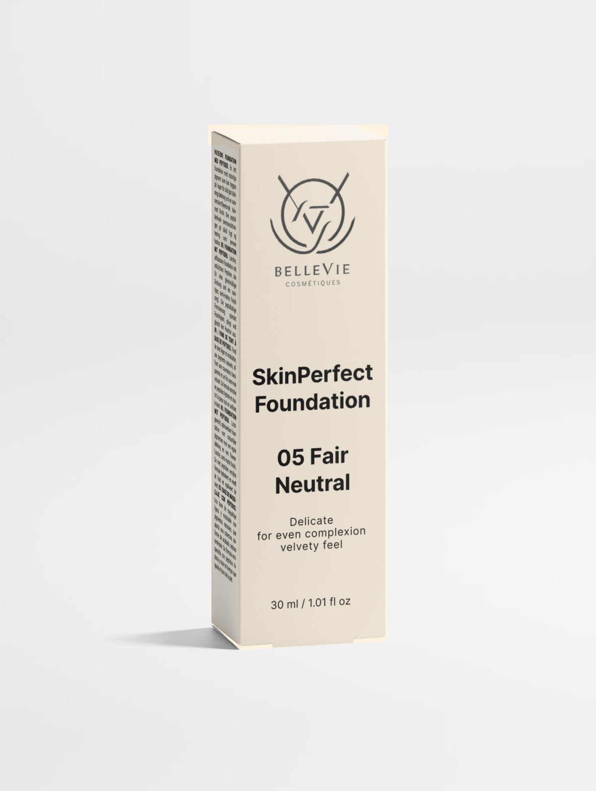 Peptide Skin-Perfecting Foundation - 05 Fair Neutral | Fair Skin, Balanced Undertone