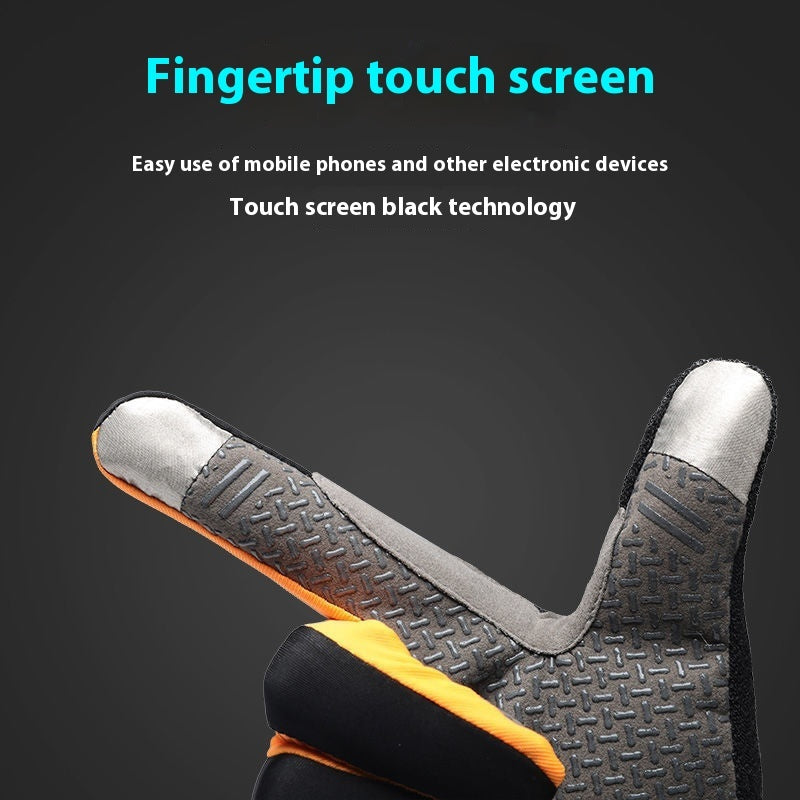 Outdoor Cycling Gloves Sun Protection Wear-resistant Shock Absorption