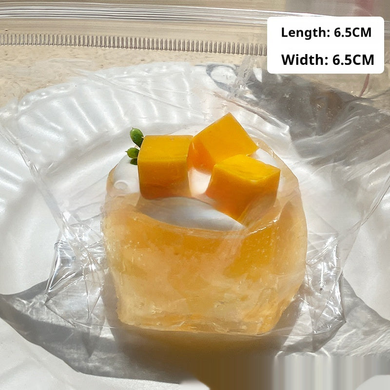 Food-Realistic Squishy Squeeze Toy – Dessert & Beverage Styles