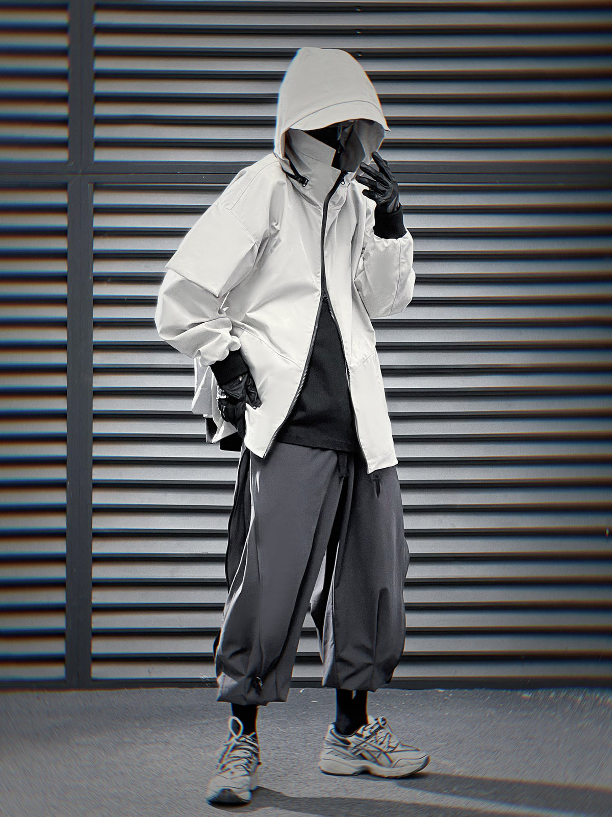 HiJ35 Grey Tech Jacket