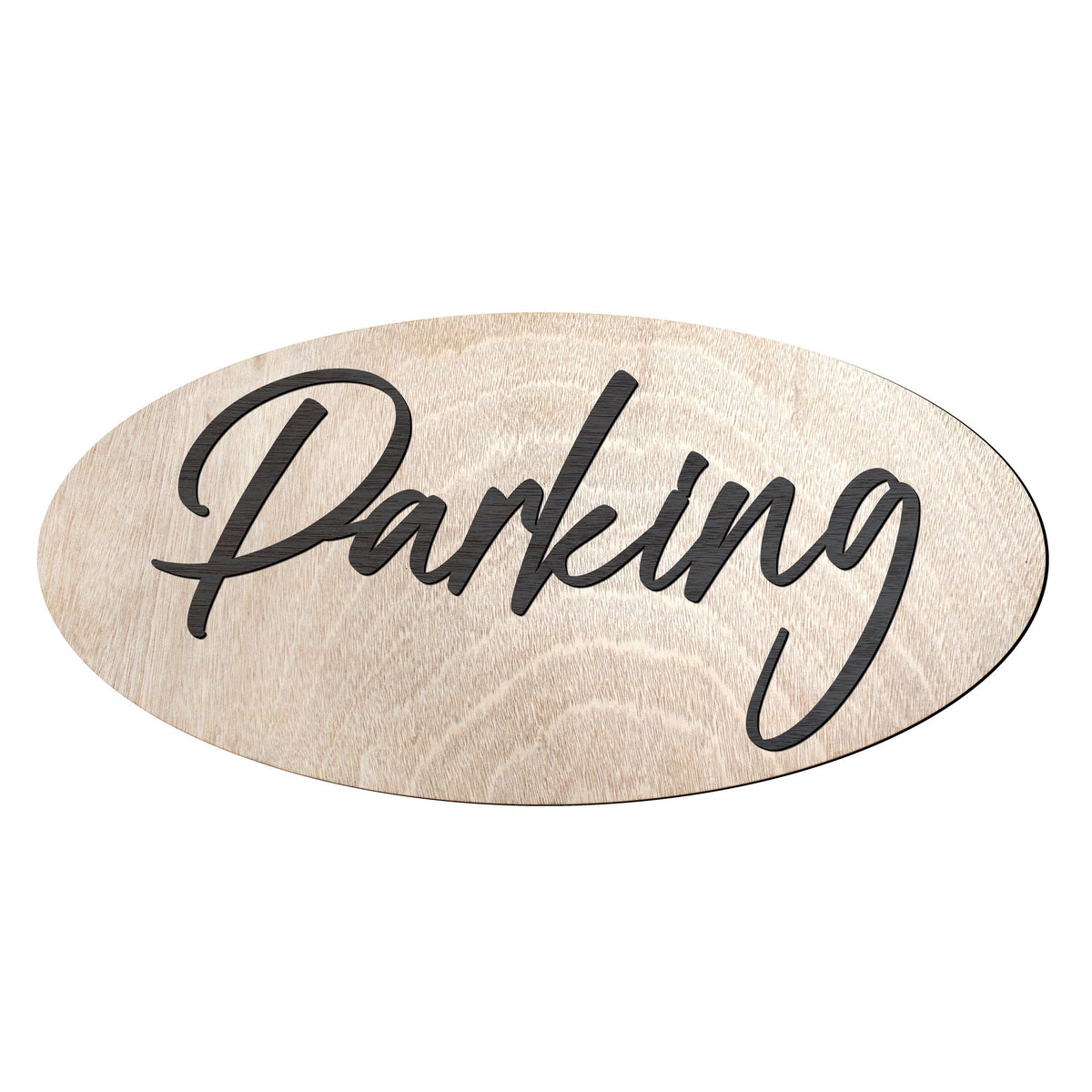 Parking sign, Business sign, Made in the USA sign, Made from wood, Weather resistant - 320327