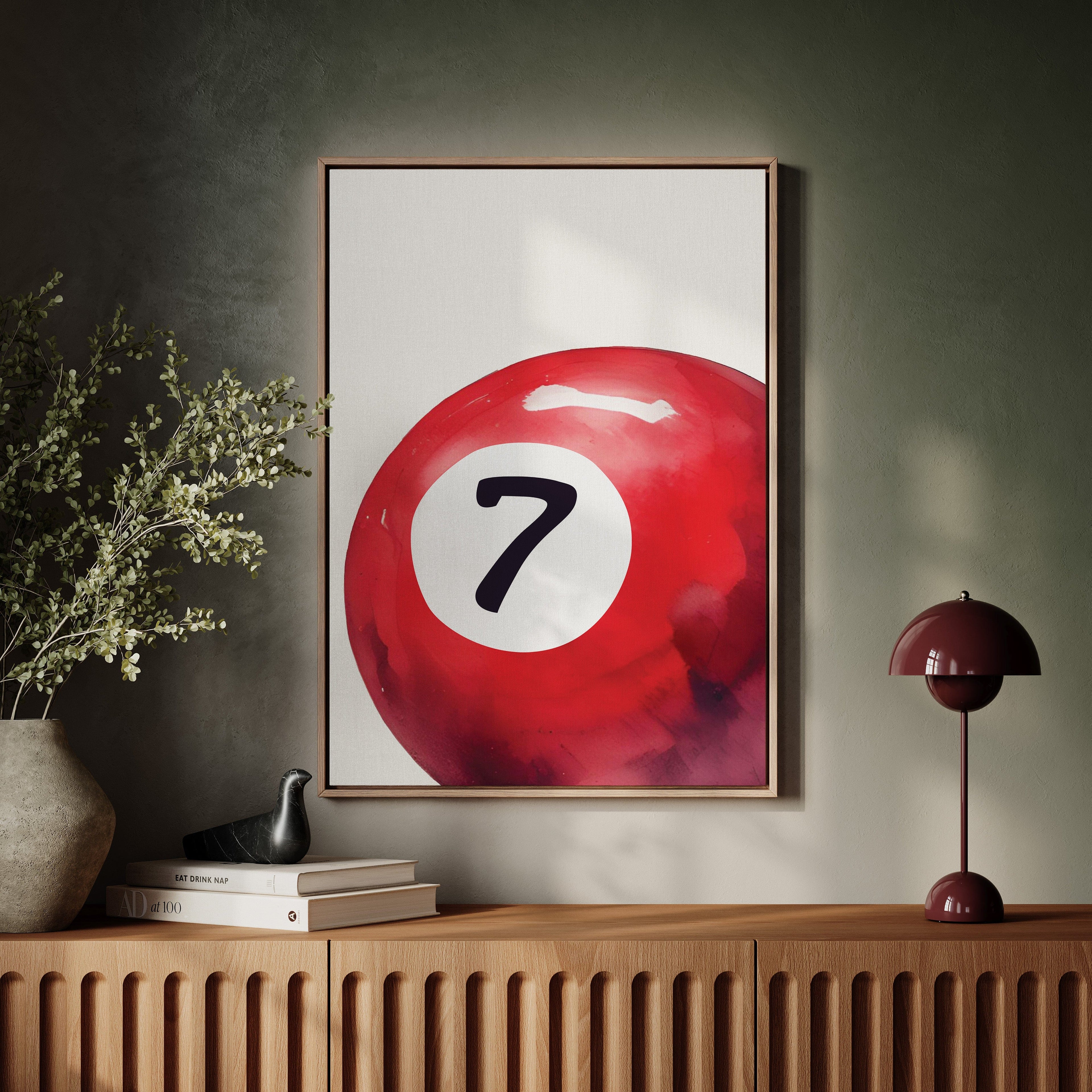Lucky No. 7 Print