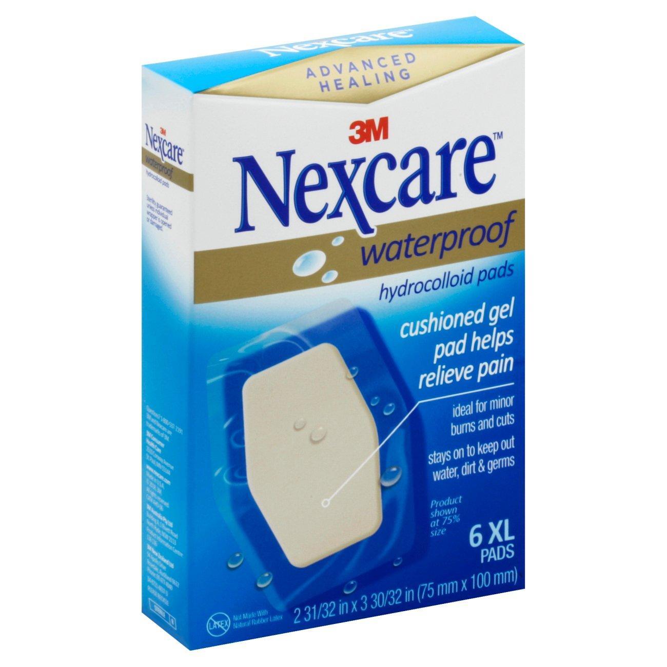 Nexcare Advanced Healing Waterproof Hydrocolloid Pads