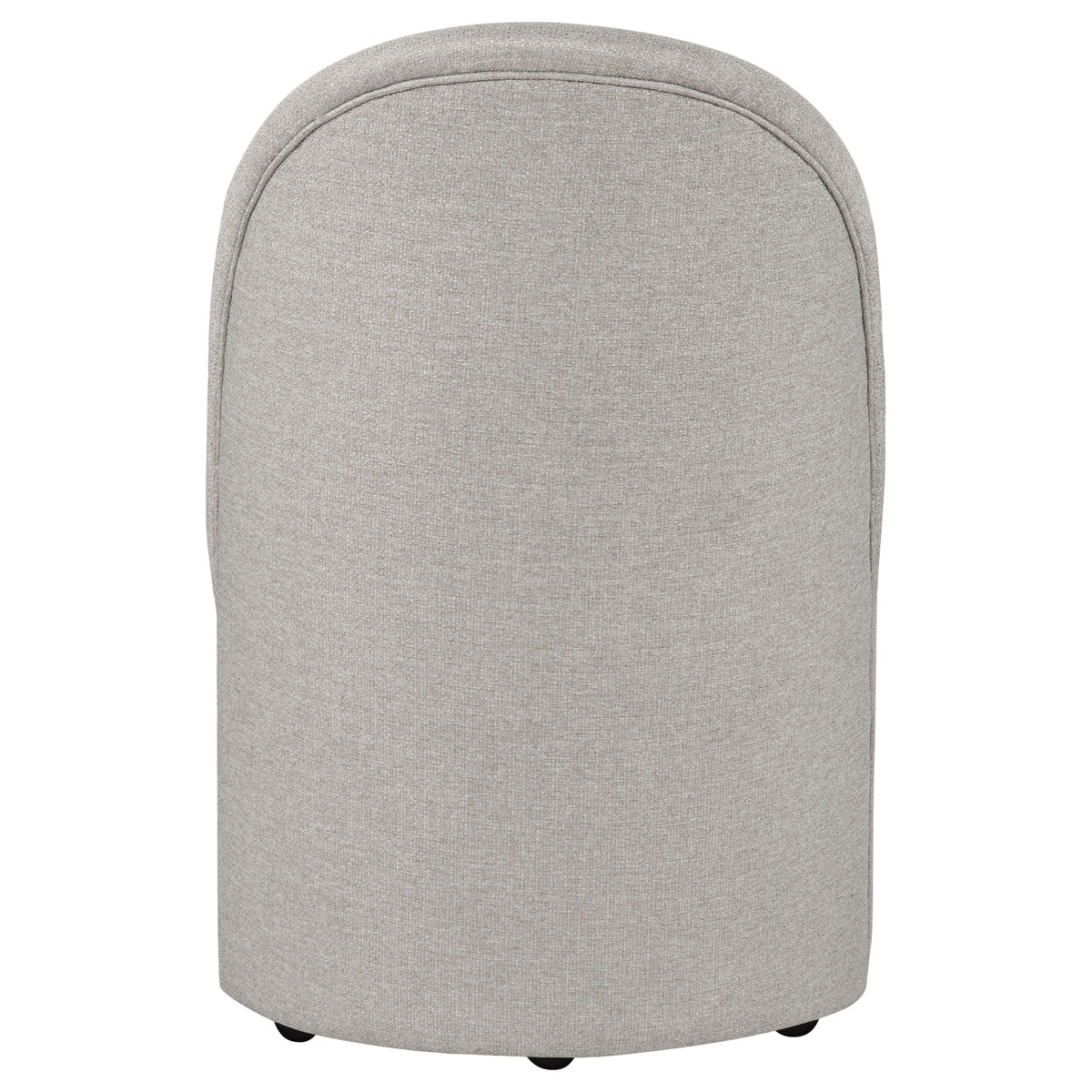 Aubrey Upholstered Barrel Dining Side Chair Beige (Set of 2)