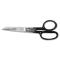 Clauss Hot Forged Carbon Steel Shears, 7" Long, 3.13" Cut Length, Black Straight Handle