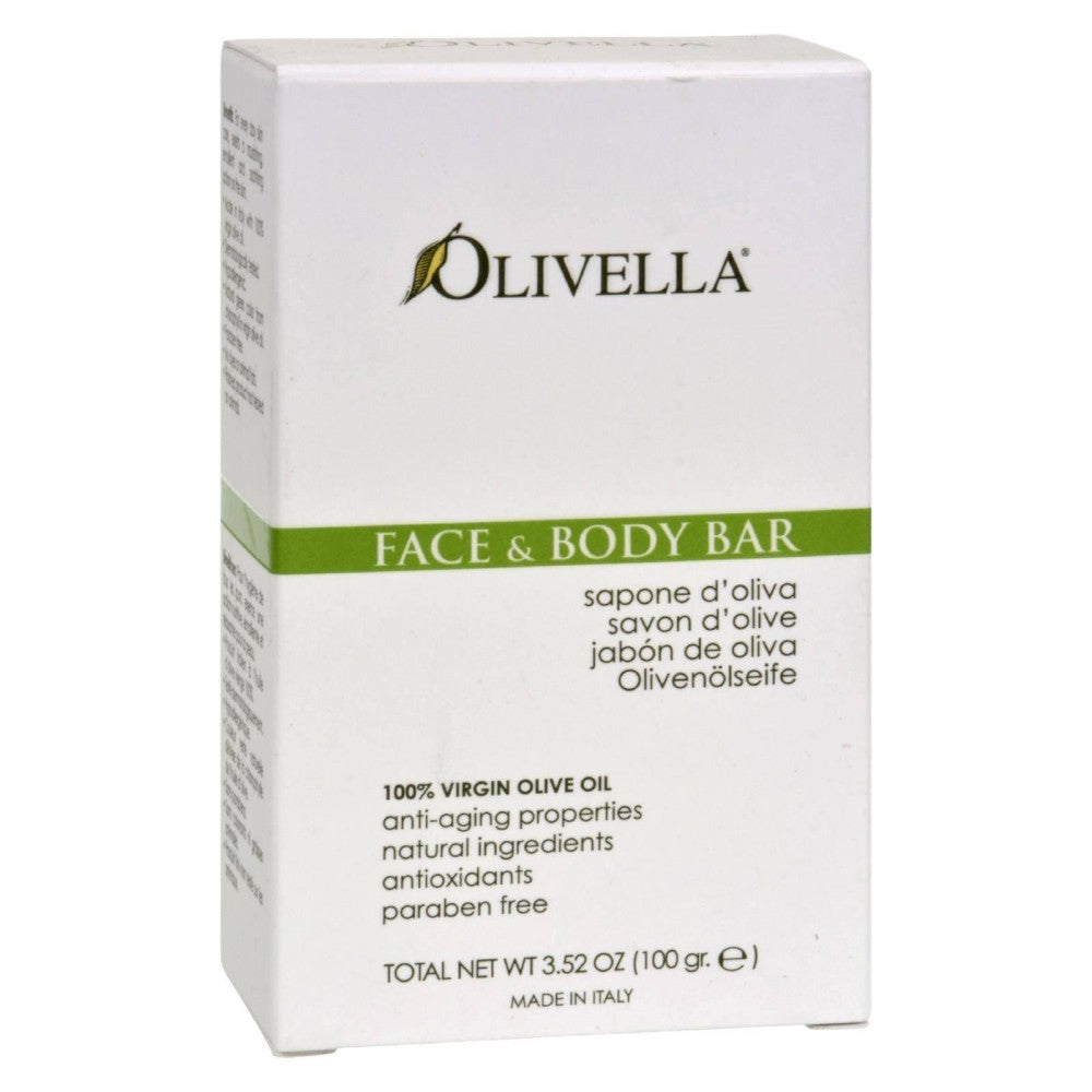 Olivella Face Body Bar Soap Scented, 3.52 Oz