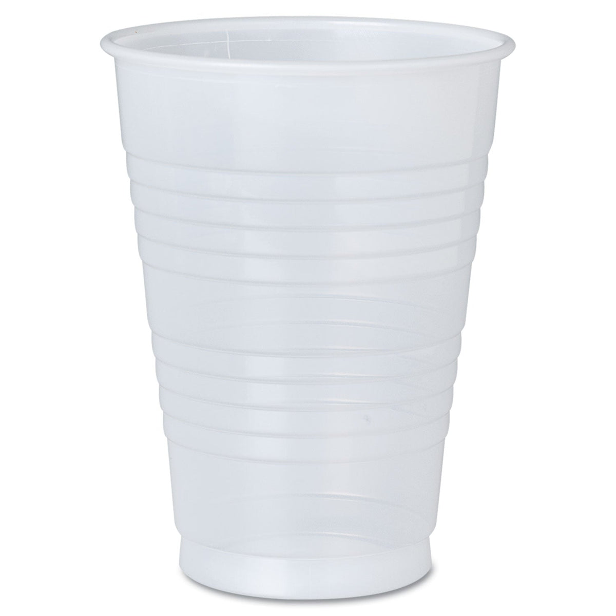 Dart High-Impact Polystyrene Cold Cups, Perfect Pak, 12 oz, Translucent, 500/Carton