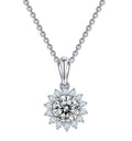 925 Silver Necklace Earring Bracelet Three Piece Set