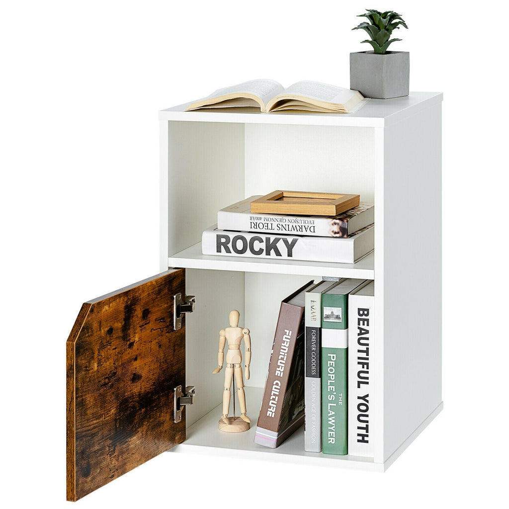 Set of 2 Nightstands Side End Table for Living Room