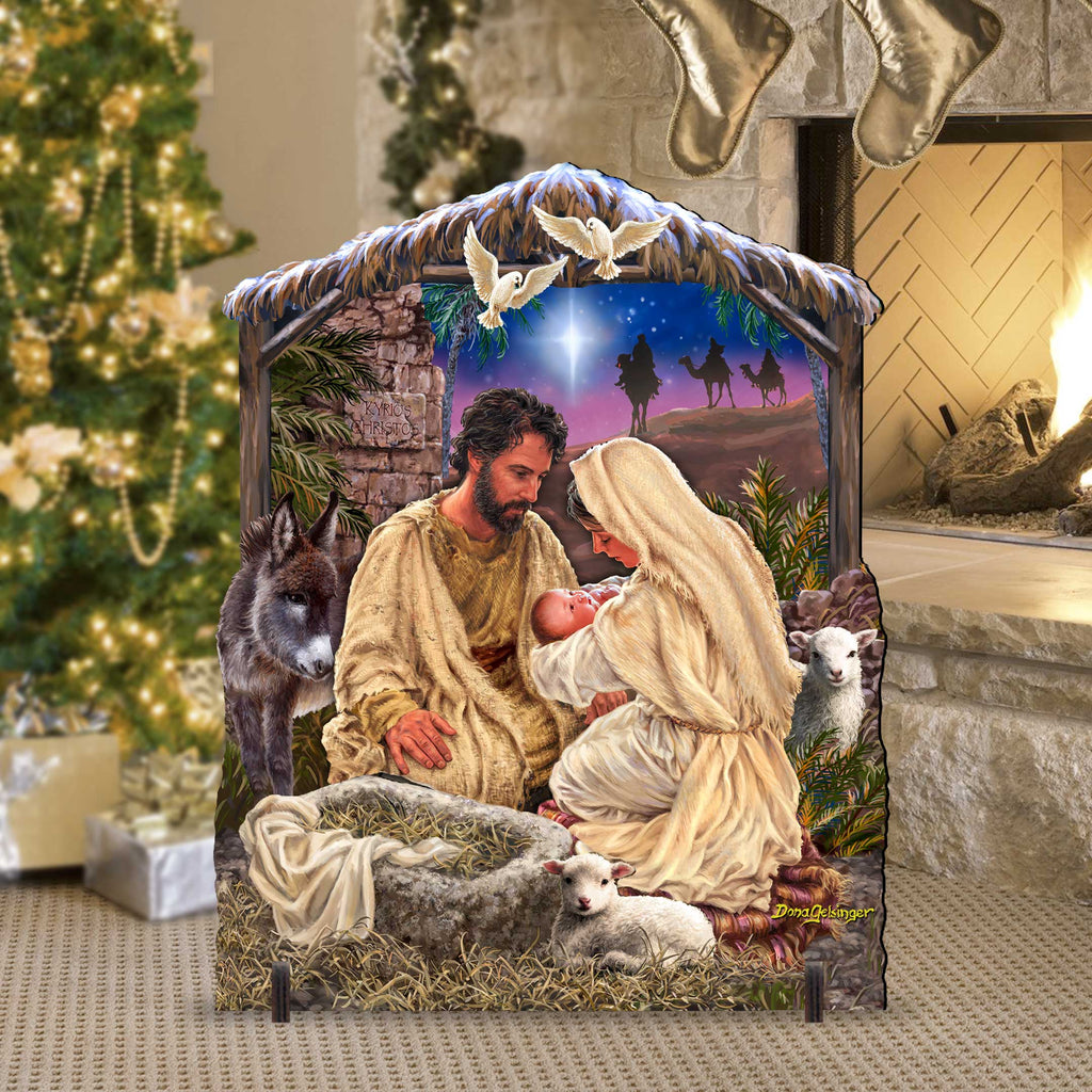 Jesus is Lord Outdoor Decor Yard Decor by D. Gelsinger - Nativity Holiday Decor - 8652813F
