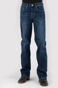Stetson 1313 Modern Fit Stretch (Dark Wash) - Men's Jeans