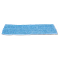 Rubbermaid Economy Wet Mopping Pad, Microfiber, 18", Blue, 12/Carton