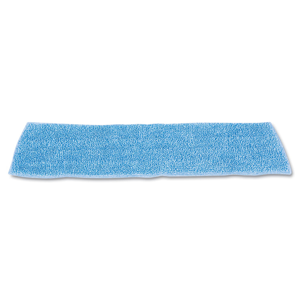 Rubbermaid Economy Wet Mopping Pad, Microfiber, 18", Blue, 12/Carton