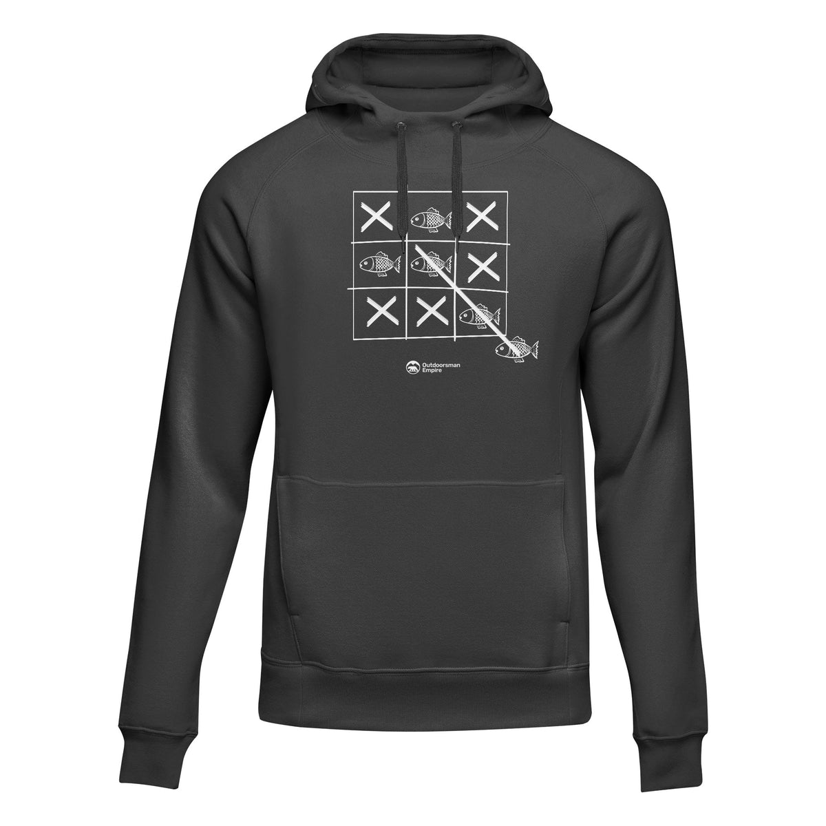Fish Tick Tack Toe Unisex Hoodie