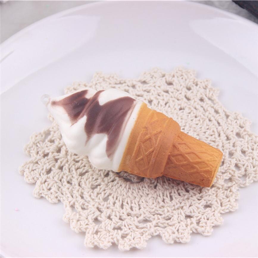 Ice Cream Slow-Rebound Squishy Squeeze Toy – Musical Pendant
