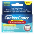 Dentemp Canker Cover, Medicated Oral Pain Reliever, 4 Cool Mint Tablets