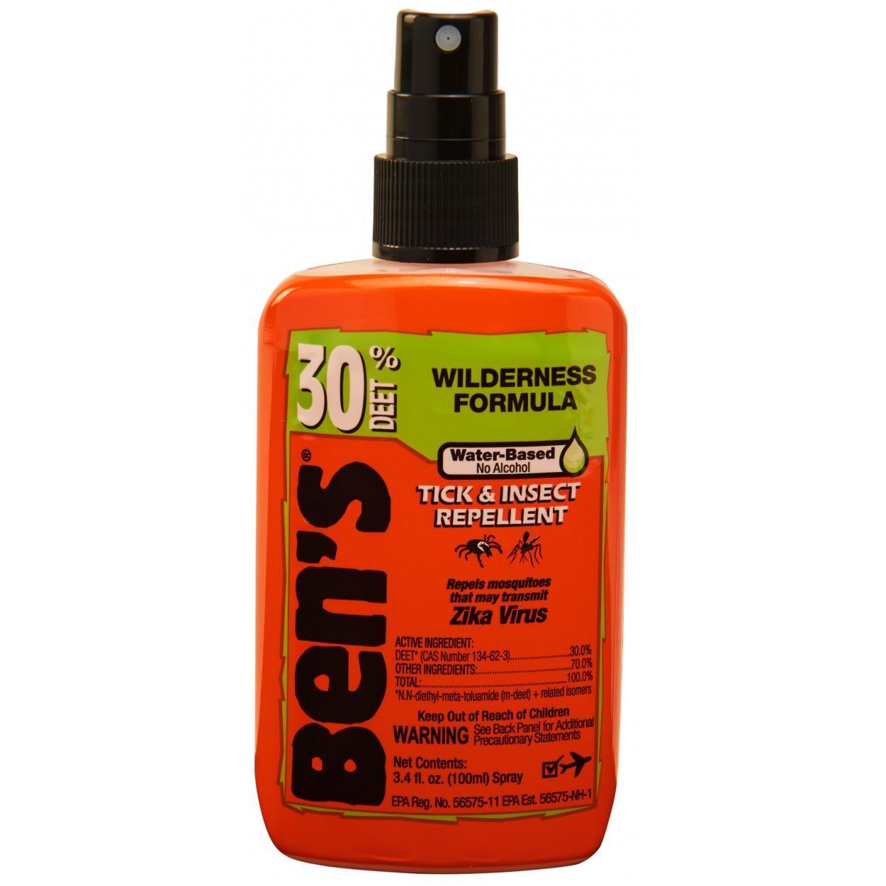 Ben's® 30% DEET Tick & Insect Repellent Pump Spray, 3.4 oz
