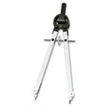 Chartpak Masterbow Compass, 10" Maximum Diameter, Steel, Chrome