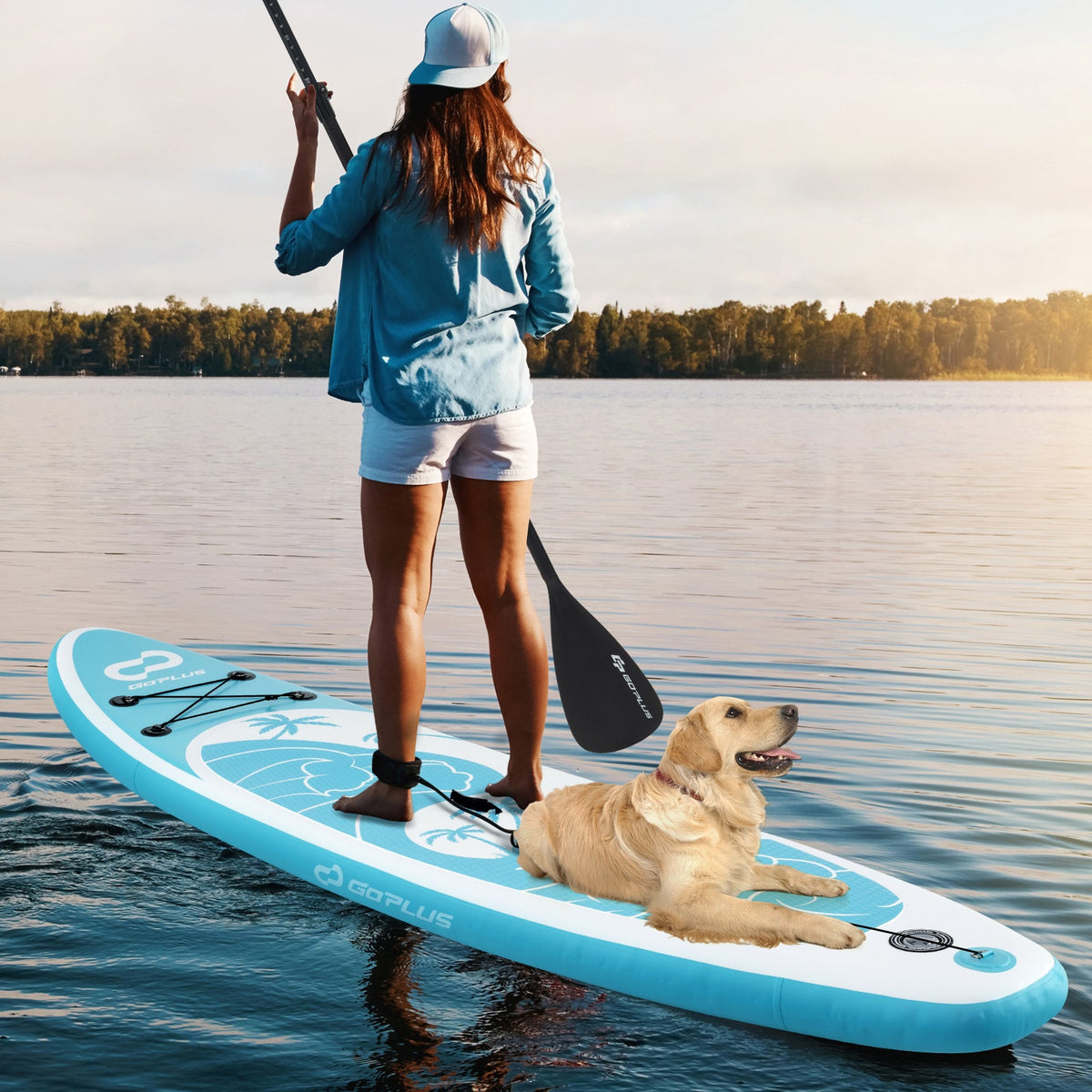10/11 Feet Inflatable Stand Up Paddle Board with Premium SUP Accessories
