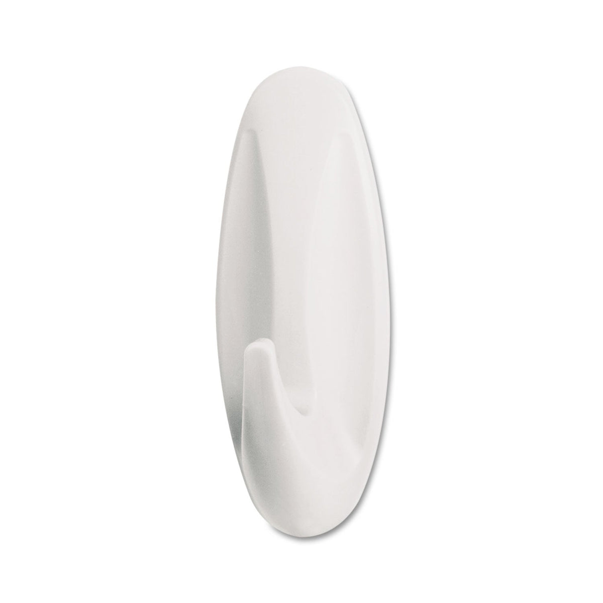 Command General Purpose Designer Hooks, Small/Medium, 3 lb Cap, White, 4 Hooks and 4 Strips/Pack