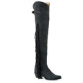 Stetson Glam (Black) - Women's Leather Cowgirl Boot