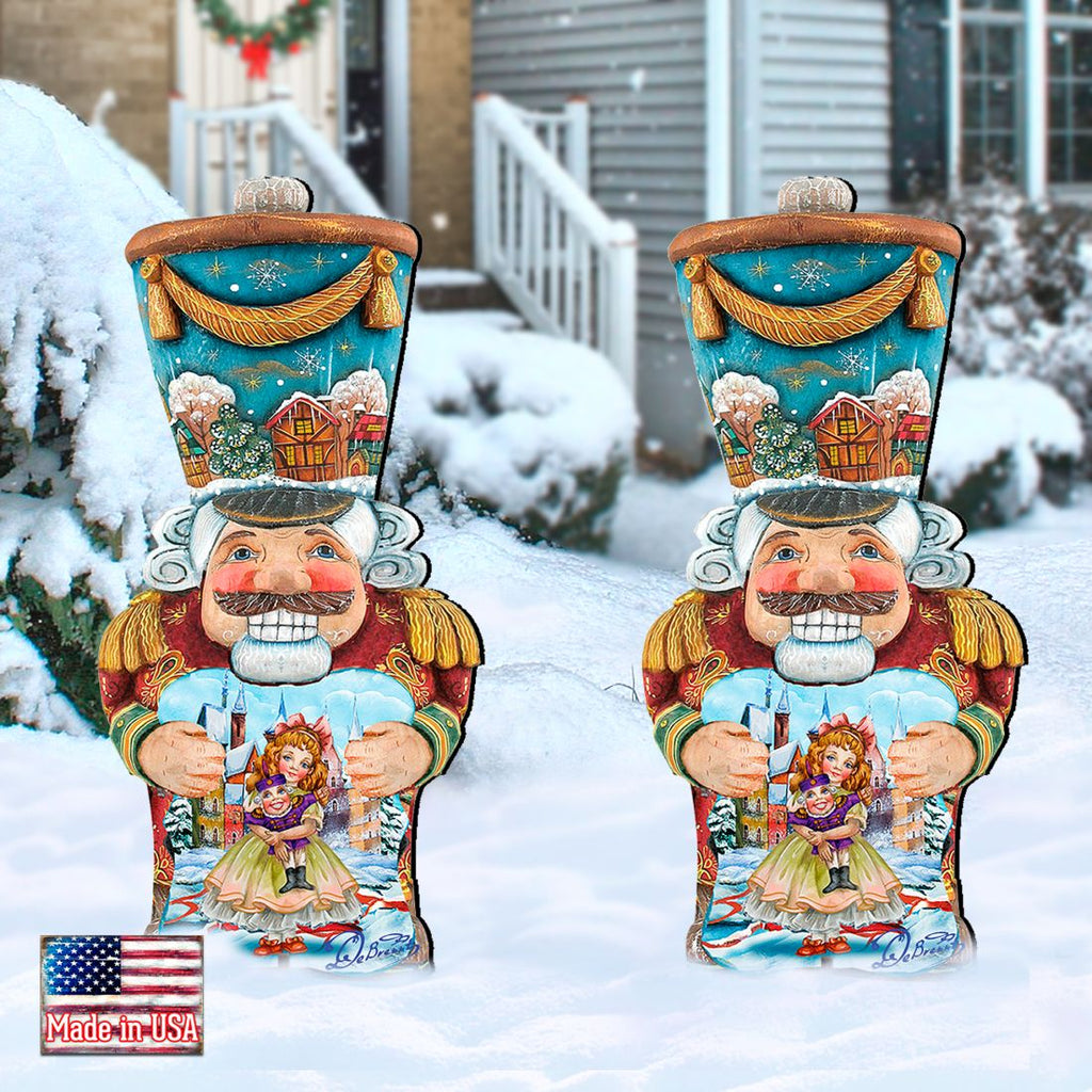 Old World Nutcracker Holiday Outdoor Decor by G. DeBrekht - Christmas Decor - 8116430F