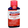 Mucinex® Sinus-Max® Severe Congestion & Pain Maximum Strength Liquid, 6 oz