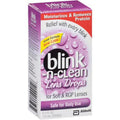 Blink-N-Clean Lens Drops, Lubricating & Cleaning Eye Drops for Contacts, 0.5 fl oz