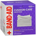 BAND-AID® Sterile Gauze Pad, Medium, 3" x 3", 25-Pack
