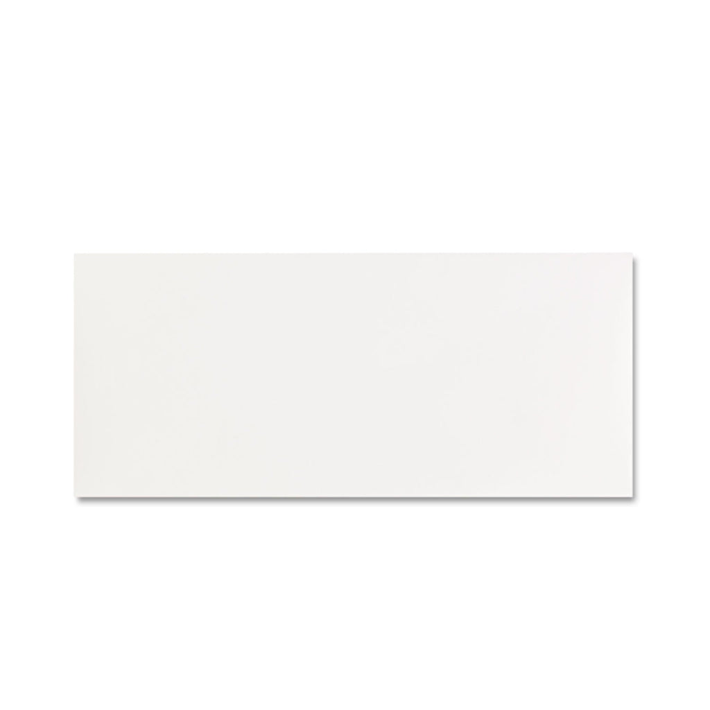 Office Impressions White Envelope, #10, Commercial Flap, Gummed Closure, 4.13 x 9.5, White, 500/Box
