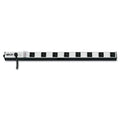 Tripp Lite Vertical Power Strip, 8 Outlets, 15 ft Cord, Silver