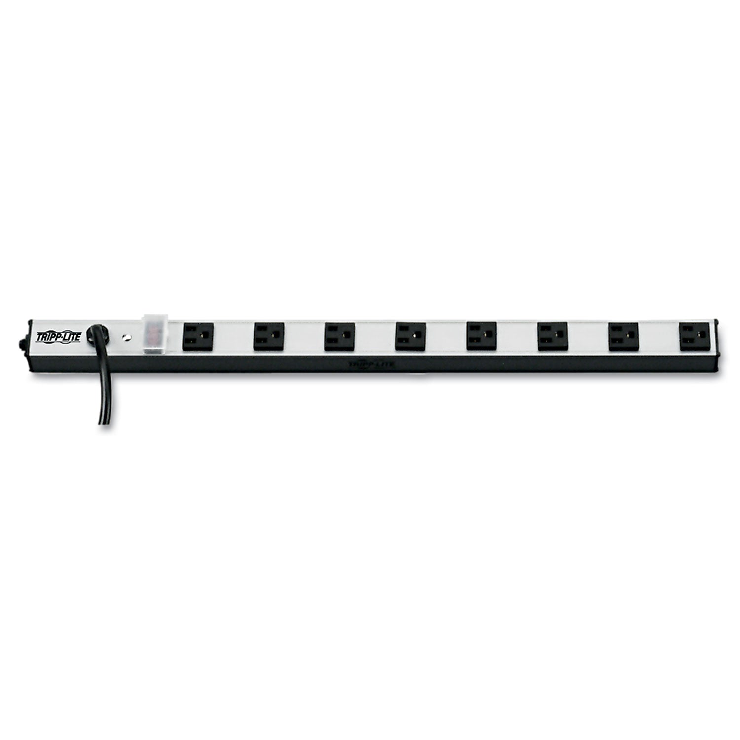 Tripp Lite Vertical Power Strip, 8 Outlets, 15 ft Cord, Silver