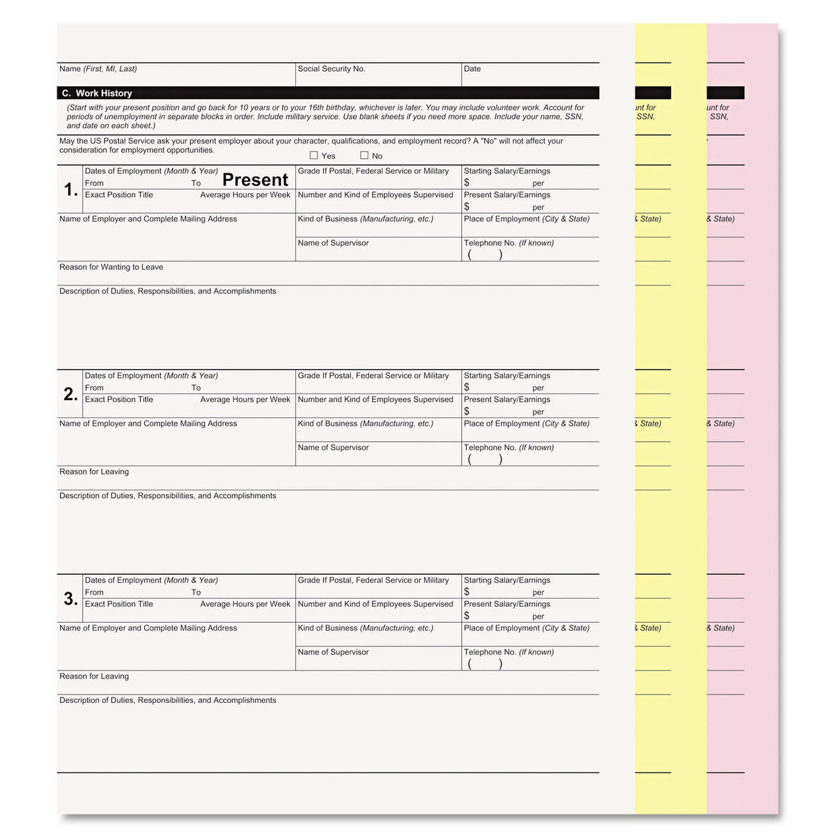 Iconex Digital Carbonless Paper, 3-Part, 8.5 x 11, White/Canary/Pink, 1,670/Carton