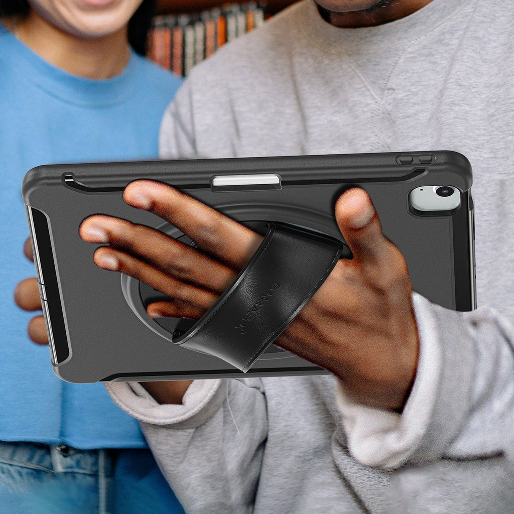 iPad Air 13-inch (M2 / M3 / M4) Case - Heavy-Duty, Hand Strap | Raider Series