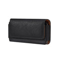 Buckle Waist Hanging Mobile Phone Bag Leather Case Belt Horizontal