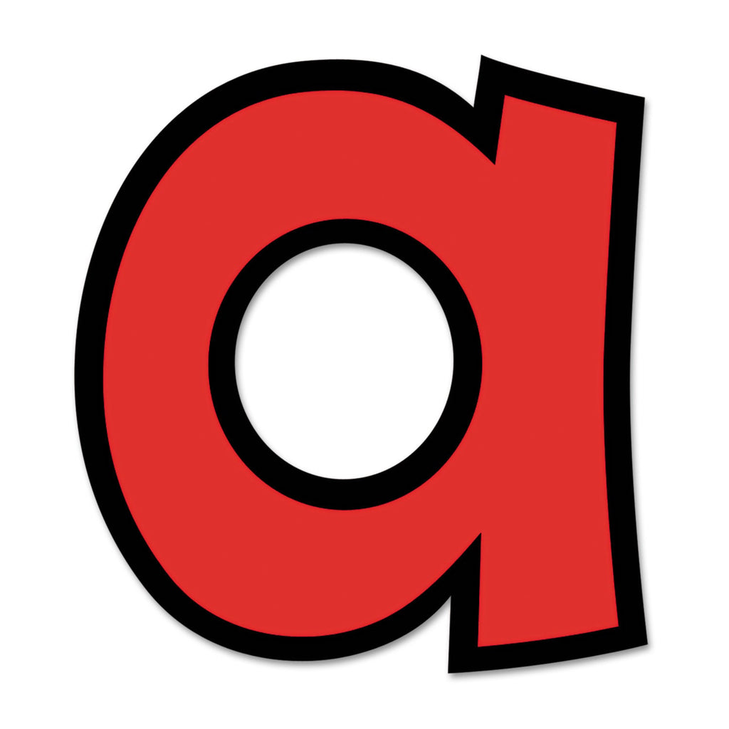 TREND Ready Letters Playful Combo Set, Red, 4"h, 216/Set