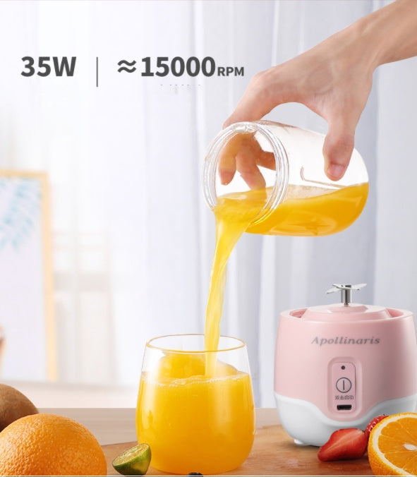 Portable Electric Juicer Cup 300ml 35W USB Rechargeable