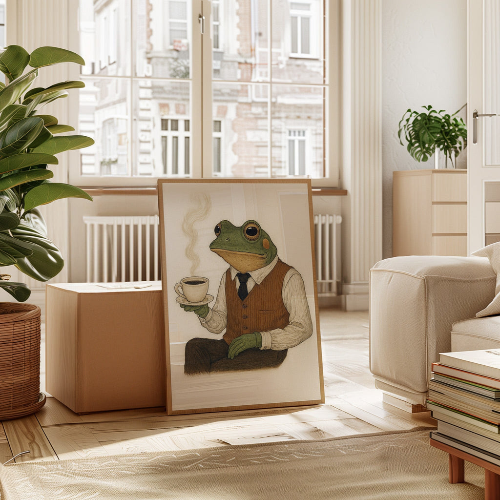 Gentleman Frog – Caffeinated & Classy