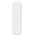 Rubbermaid Dry Room Pad, Microfiber, 18" Long, White, 12/Carton
